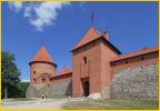 Trakai Castle Entrance<BR> from Boat Landing
